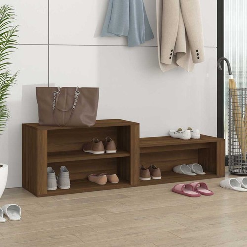 Vidaxl shoe cabinet brown - shoe,