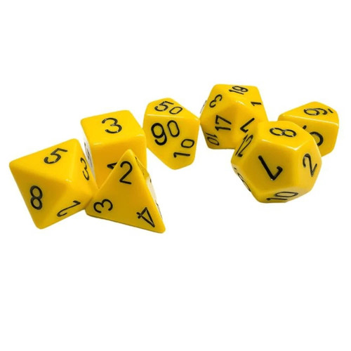 Chessex opaque polyhedral 7 - -,