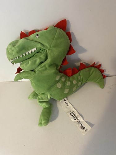 Ikea laskig green dragon - green,