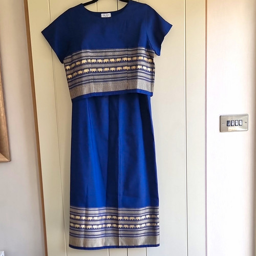 Thai silk one time 2pc - one,