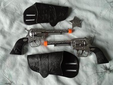 Cowboy Sheriff  Twin Holster &