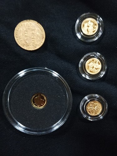 Sovereign coins 3x - coins, 1/2