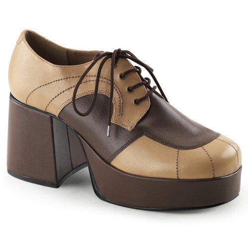1970s brown platform shoes - 1970s,