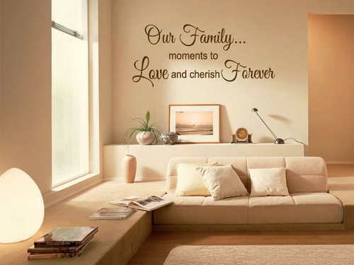 Family wall quote our - wall,