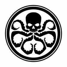 Hydra Marvel Agents of Shield Logo Car Window Body Panel Laptop Decal Vinyl