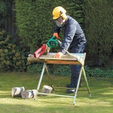 Log horse chainsaw - log,