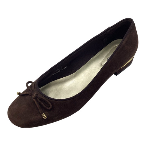Footglove womens brown suede - footglove,