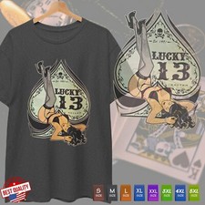 Lucky 13 T Shirt Casino Vegas