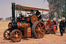 468053 1930Wallis & Steevens 34 NHP Tractor At Fairford Rally A4 Photo Print