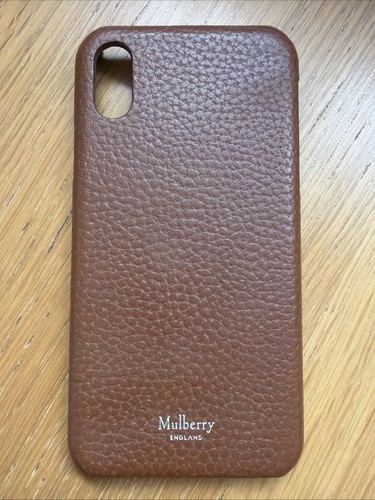 Mulberry leather iphone case - mulberry, x