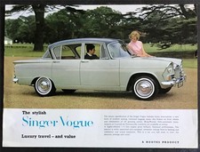 Singer vogue four door saloon - singer,