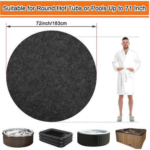 Inch hot tub - mat, protector