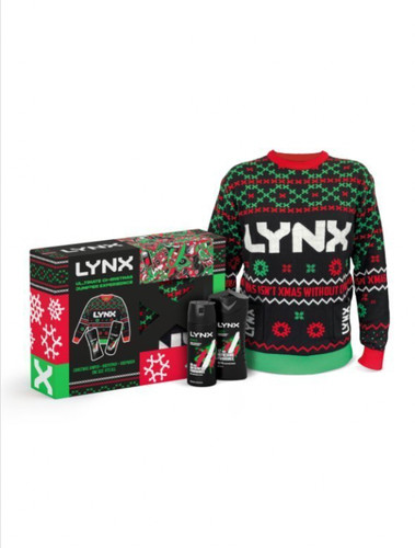 Lynx ultimate christmas jumper - lynx,