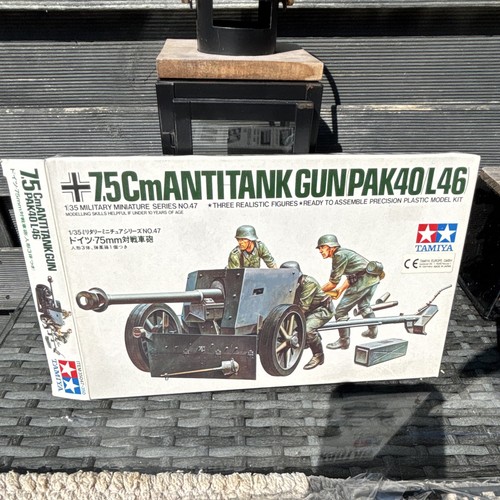 Tamiya german 5cm pak 40 - 7.5cm,