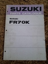 SUZUKI FR70K PARTS CATALOGUE