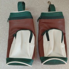 Two vintage mini golf club