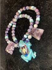 Native Zuni Sky Inlay Frog