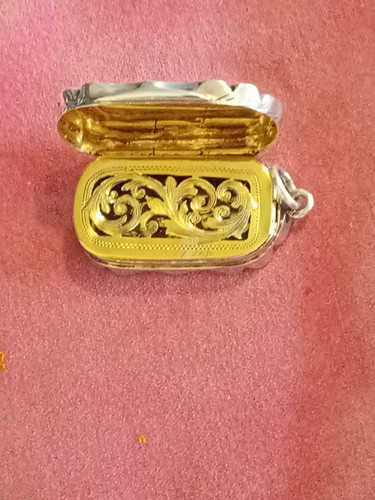 Antique silver gilt victorian - silver,