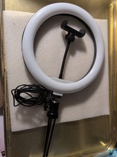 Intempo Phone Ring Light With Stand  Working Different Light Settings As Seen