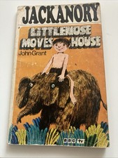Original BBC tv 1975 Jackanory ‘Littlenose Moves House’ paperback by John Grant