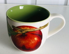 ARTHUR WOOD FRUIT GROVE MUG PORCELAIN - APPLE DESIGN