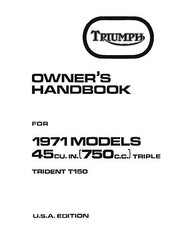 Triumph Owners Manual Book