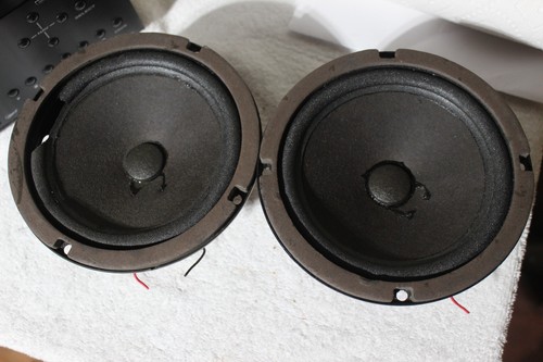 Pair woofers pulled - pair,