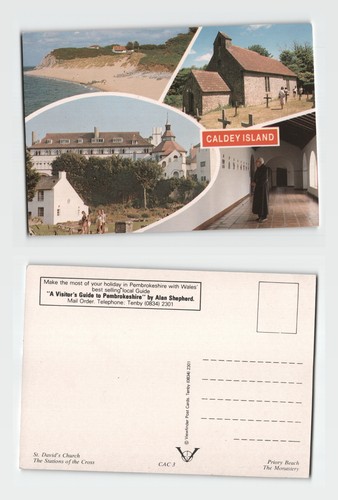Postcard caldey island - -,