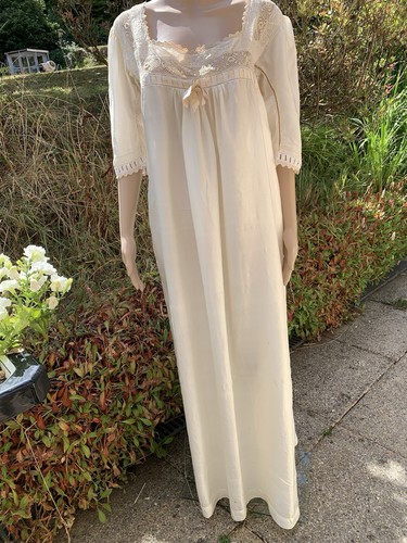 Victorian edwardian ivory silk - victorian,