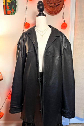 Vintage leather limited - leather, black
