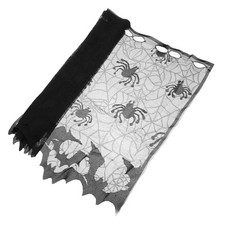  2 Count Goth Curtains Black