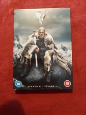 Vikings Season 6 Volume 1 DVD Box Set, Very Good Condition, Cert 18