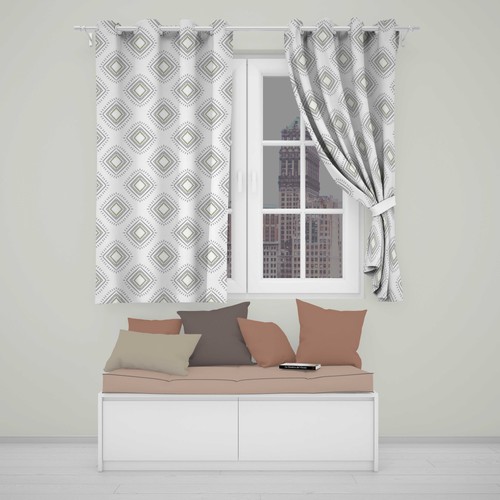 Blackout eyelet curtains - eyelet,