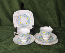 Roslyn Fine Bone China Blue