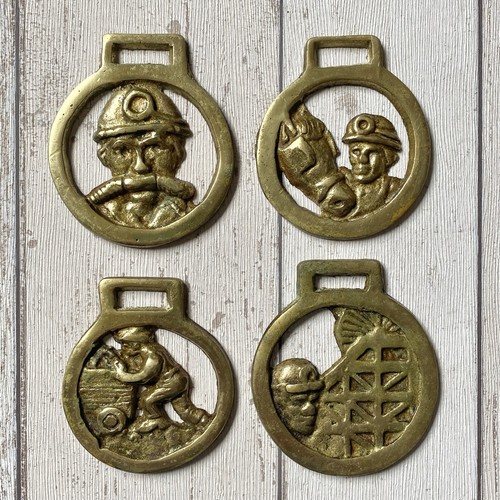 Set assorted vintage coal - set,