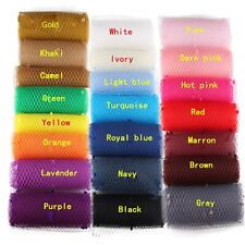 Merry Widow Birdcage Spot Net Veiling Millinery Fascinators Craft 22 Colours 1 M