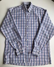 Silas ‘Seattle’ Vintage Y2K Multicolour Check Men’s Long Sleeve Shirt Size L
