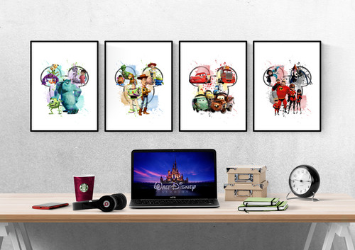 Disney pixar collage - disney, set