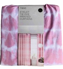 Next Curtains, pink curtains