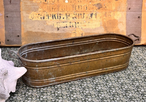 Vintage aged weathered brass - vintage,