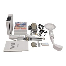 NINTENDO Wii Game Console Bundle Inc 4 Games 1 Controller Set Charger - S84