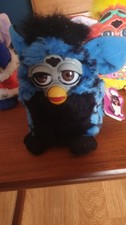 FURBY! Blue Turtle, 1998 model, 1999 Release, Vintage Furby