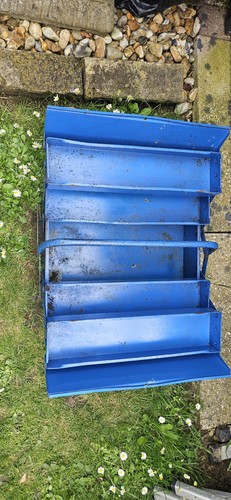 Vintage blue metal - , cantilever