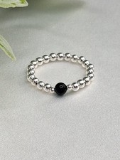 Sterling Silver Elasticated