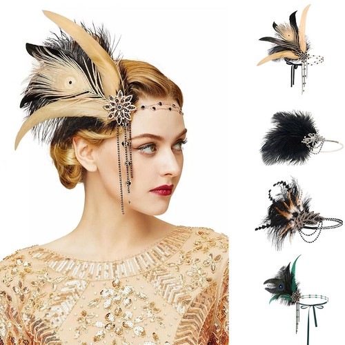 1920s headpiece flapper - headpiece,