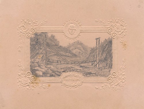 Wooden suspension bridge - suspension,