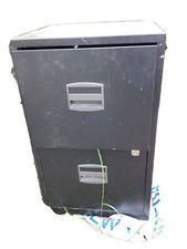 2 draw metal  Filing Cabinet no  key .