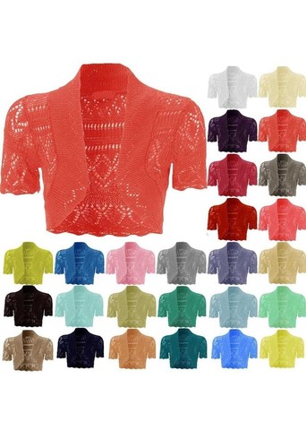 Ladies short sleeve - sleeve, knitted