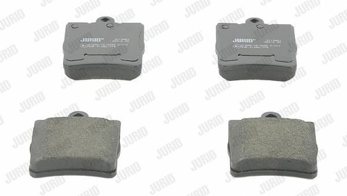 Brake pads rear - brake, fits