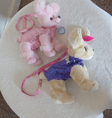 Set plush dog - plush, &